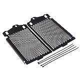 2Pcs Black Stainless Radiator Cooler Grills Guard