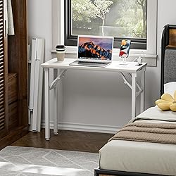 TEMI Small Computer Desk Folding Table - No