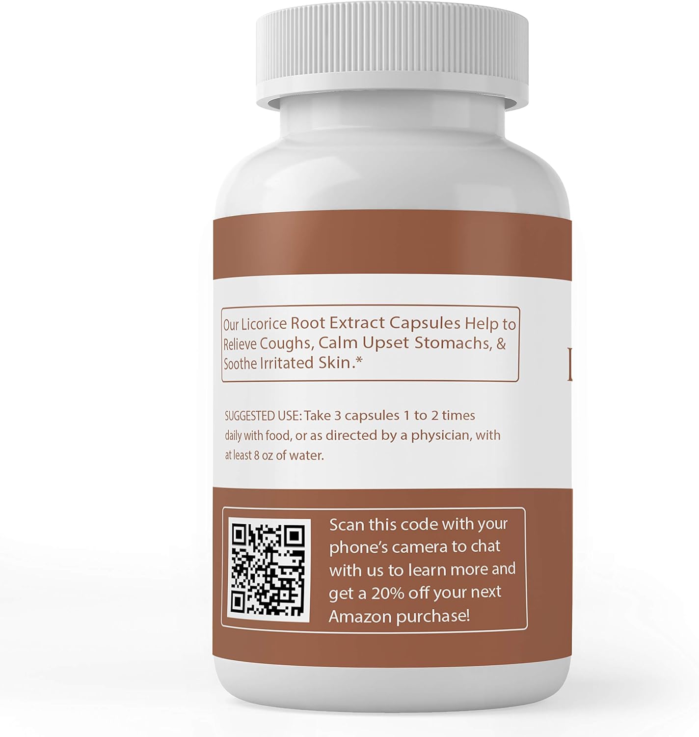 100% Pure Licorice Extract, 100 Capsules, 900mg Serving, Non-GMO & Gluten-Free, No Filler, Made in USA: Health & Personal Care