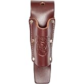 Occidental Leather Tapered Tool Holster - OxyRed - Fits Up to a 3" Belt - Compact, All-Leather Construction - Made in USA