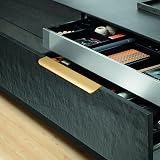 Malimali 10 Pack Gold Kitchen Cupboard Handles 200mm Brushed Brass Aluminum view 4