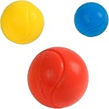 HTI Fun Sport Small Soft Tennis Balls 70mm Kids Foam Sponge Ball Games view 8