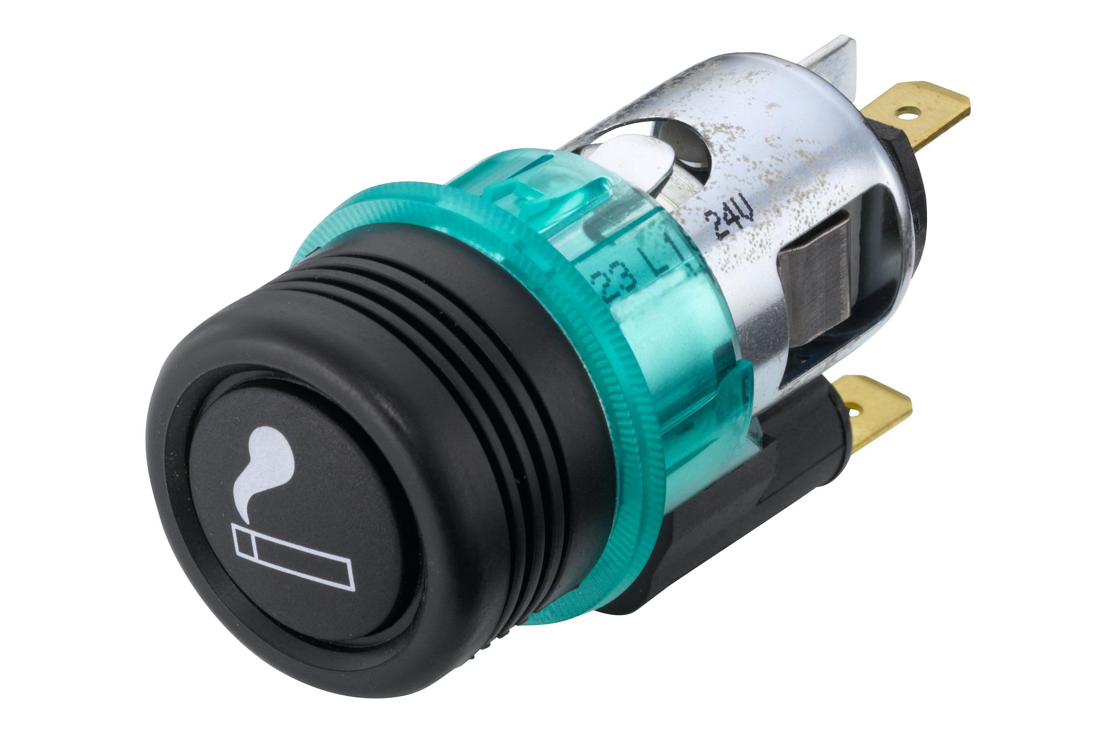 HELLA 8EZ 008 021-011 Cigarette Lighter - 24V - Fitting - Plug: Blade Terminal