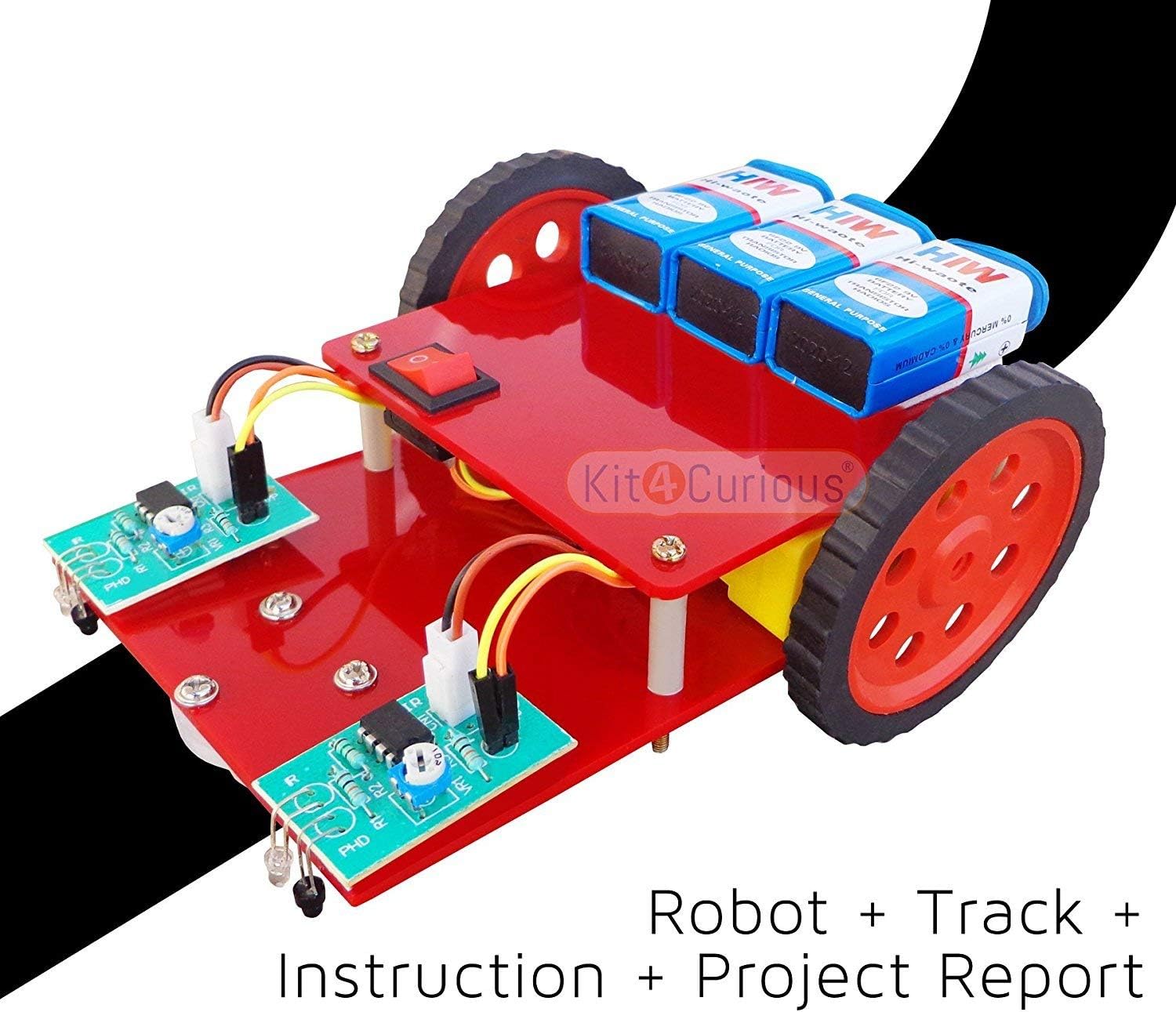 line follower robot kit
