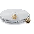 ZYfire 1-1/2" ID x 100 FT Single Jacket TPU Fire Hose with M F NST/NH Brass Couplings