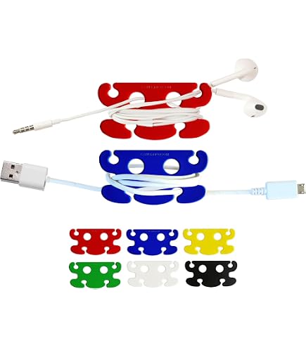 Bobino Cord Wrap - Large Cream Cable Organizer For Managing Wires, Cords, & Chargers