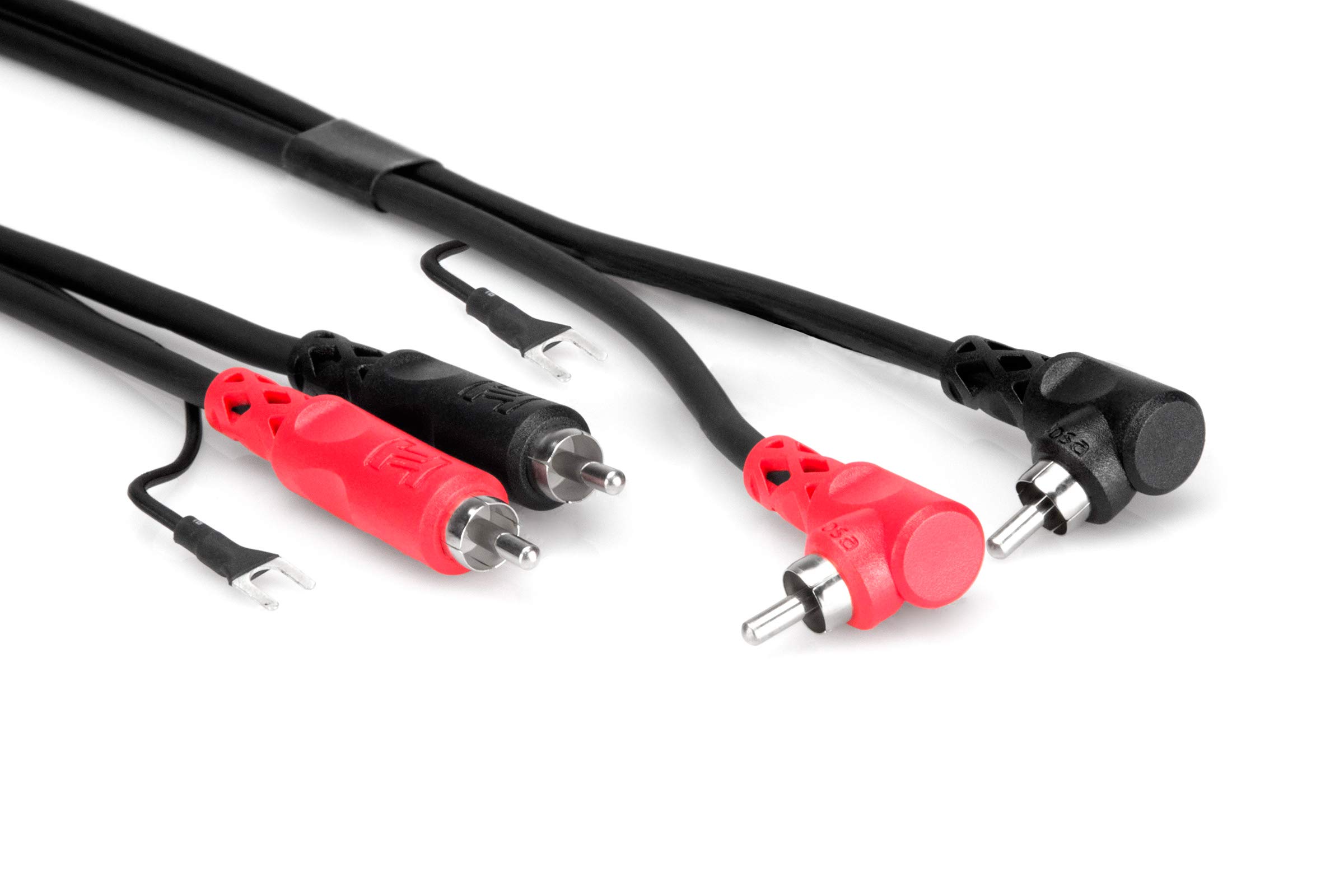 HosaTech CRA-202DJ 2m Dual RCA to Same with Ground Wire Stereo Interconnect Cable