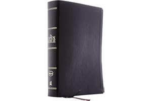 The NKJV, Open Bible, Black Leathersoft, Red Letter, Comfort Print (Thumb Indexed): Complete Reference System
