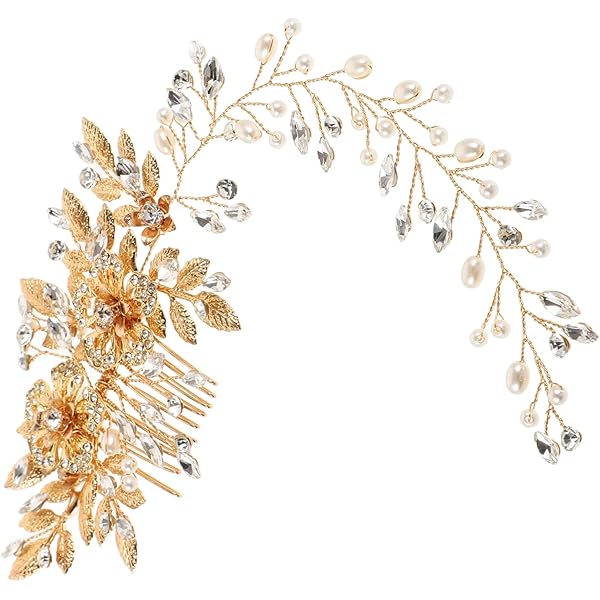 Beaupretty Blumen-Haarkamm – Brautschmuck Mit Rosen, Für Hochzeiten & Feste