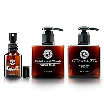 Amazon Com Masculinecraft Beard Maintenance Kit For Men 3pc