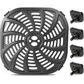 7QT Air Fryer Grill Plate for Gourmia GAF798 GAF716 Air Fryers, 8.97''&times;8.97'