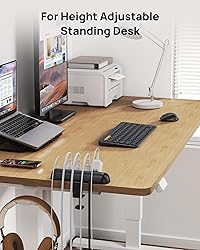 TROND Desk Clamp Power Strip USB C PD 20W- Surge