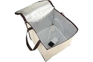 AFXGUSD Dough Proofer Sourdough Warmer Heat Preservation Adjustable Handle with Warming Mat Bread Making Proofing Box for Che