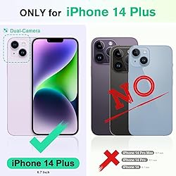 TUCCH Wallet Case for iPhone 14 Plus 6.7", [RFID