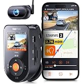 Vantrue S1 Pro DMS 2.7K Dash Cam Front and Inside, STARVIS 2 AI Dash Camera | DMS(Driver Fatigue Alerts) &amp; ADAS, F/1.8 Aperture+HDR Night Vision, 5G WiFi &amp; GPS, App/Voice Control, 24/7 Parking Mode