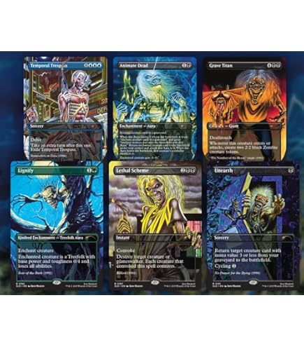 Amazon.com: MTG Secret Lair: Secret Lair x Iron Maiden: Eddie