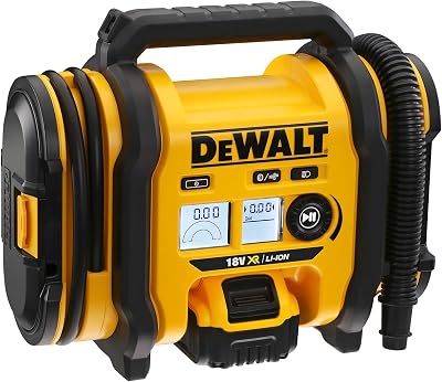 DEWALT 18V XR Inflator DCC018N-XJ Tool Only 11 Bar 160 PSI LED Light