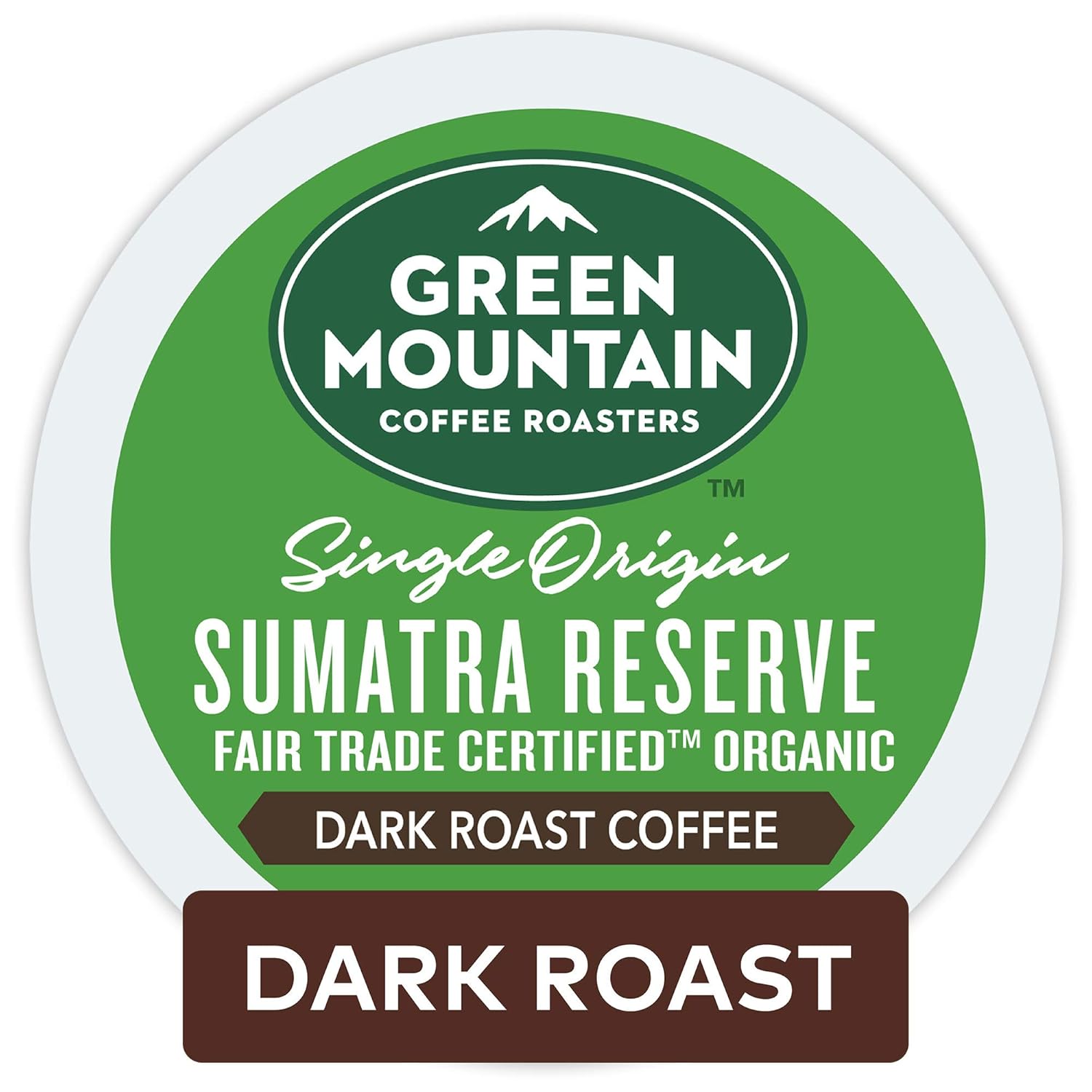 Green Mountain Coffee Sumatran Reserve Keurig Single-Serve K-Cup pods, Dark Roast Coffee, 96 Count