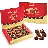 Holiday Chocolate Gift Basket, Milk Chocolate Filled with Hazelnut Praline 24 Pieces, Ideal Chocolate Gift Box for Sharing and Gifting, Perfect Fancy Chocolate for Parties and Special Occasions