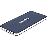 Kisreal 26800mAh Power Bank Portable Charger External Battery Pack 3 Port Input & 3 Usb Output (Type-C 2A Input iSmart Technology Li-polymer Battery) for iPhone 6 6S Plus iPad Samsung Galaxy
