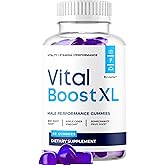 LIVORKA Vital Boost XL Gummies - Official VitalBoost XL Gummys for Men Premium Natural Ingredients - Maximum Strength, Advanced Formula Support for Overall Health & Wellness, 60 Gummies for 1 Month