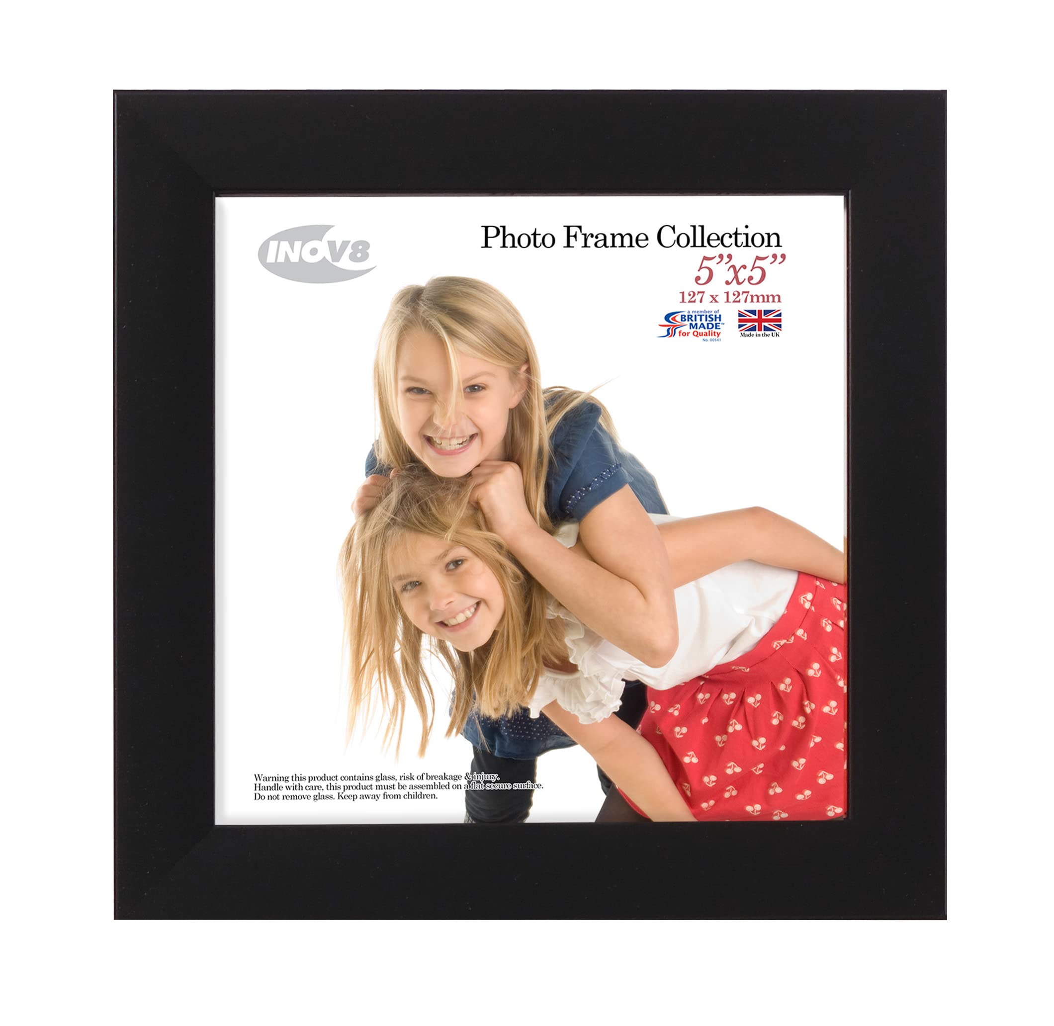 Inov8 Framing Frame, Satin Black, 5x5 inch