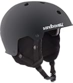 Amazon.com: Sandbox Kids Icon Ace Ski and Snowboard Helmet - Black | Kids :  Sports & Outdoors