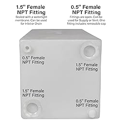 Ameri-Kart 7 Gallon RV Fresh Water Tank, Potable