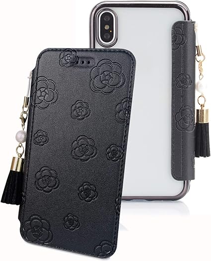 Amazon Iphone Xr スマホケース 手帳タイプ 薄型 薄い 軽い かわいい シンプルデザイン 花柄 手帳型 Iphone Xr ケース 手帳型 おしゃれ 可愛い 花柄 バラの柄 カメリア 和柄 Ackaban サイドメッキカラー キラキラ カワイイ アイフォーンxr スマートケース 女子 女性