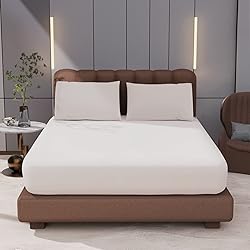 Queen Size Fitted Sheet 100% Egyptian Cotton Fitted