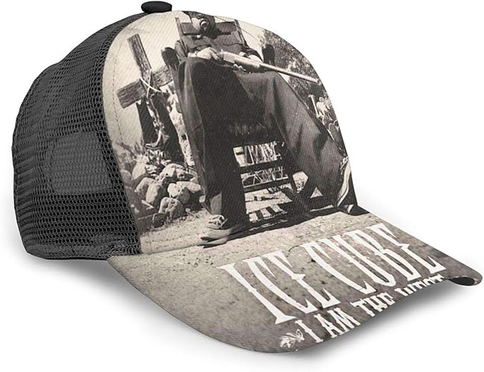 Ice Cube Adjustable Athletic Trucker Hat Mesh Baseball Cap