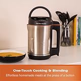 Hamilton Beach 3-in-1 Soup Maker & Blender, 1.6L, Auto-Stir, Black view 6