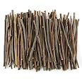 TKOnline 100Pcs Craft Sticks, 10cm 0.1-0.2 Inch in Diameter Wood Log Sticks Twigs Crafts for DIY Crafts Photo Props, Wood Cra