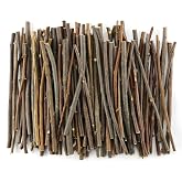 TKOnline 100Pcs Craft Sticks, 10cm 0.1-0.2 Inch in Diameter Wood Log Sticks Twigs Crafts for DIY Crafts Photo Props, Wood Cra