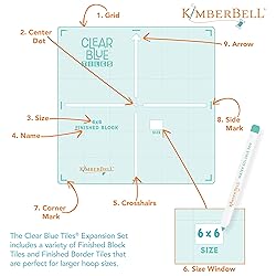 Kimberbell Clear Blue Tiles: Expansion Set