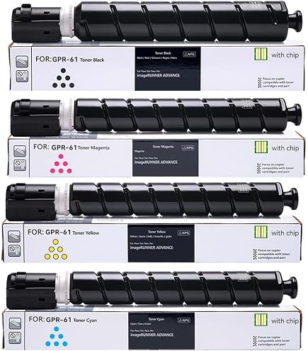 Amazon.com: GPR61 GPR-61 High Yield Toner Cartridges GPR 61 GPR-61