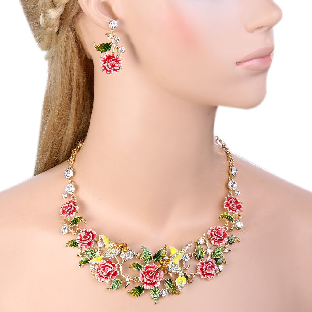 New 1940s Costume Jewelry Necklaces, Earrings, Pins