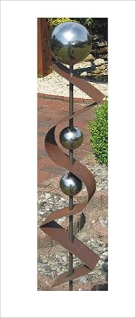 Jabo Design Gartenstecker ST200 Rost Skulptur Rostdeko Edelrost Roststeelen Deko Garten