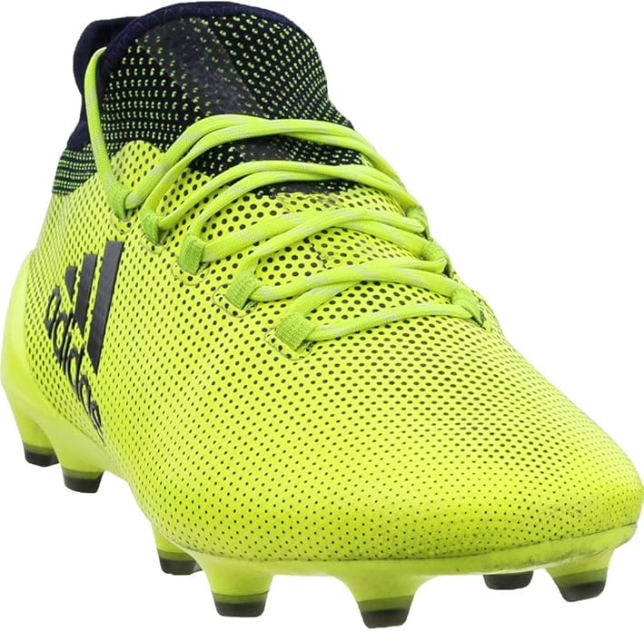 adidas Mens X 17.1 Firm Ground Soccer Cleats Yellow Soccer