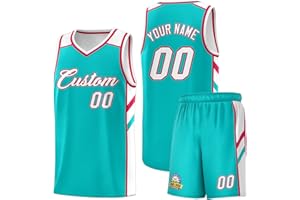 Custom Basketball Jersey Shorts with Team Name Number Logo, Personalized Uniform for Men/Women/Youth