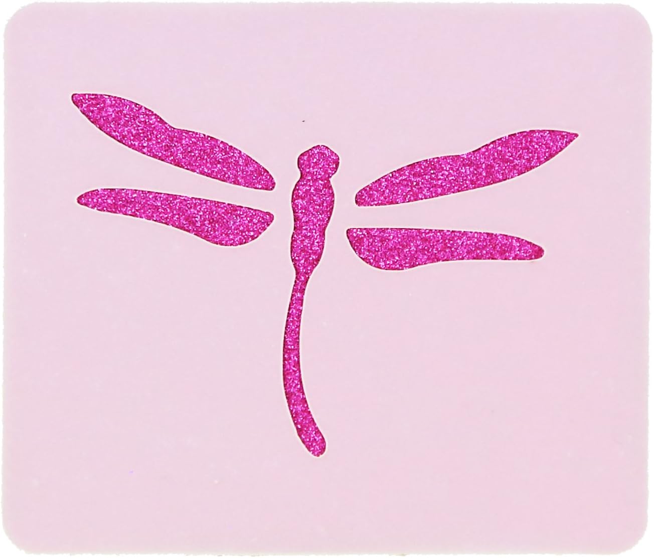Dragonfly Crafting Card Making Face Painting Stencil 6cm x 7cm 190micron Washable Reusable Mylar