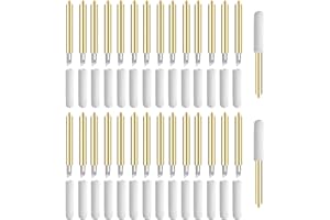 HENKGO 30 Pcs Premium Fine Point Blades Compatible with Cricut Maker 3/Maker/Explore 3/Explore Air 2/Air/One/Venture,Replacement Blade for Cuts Glitter Vinyl,Cardstock,Faux,Adhesive Foil,Vellum and Etc