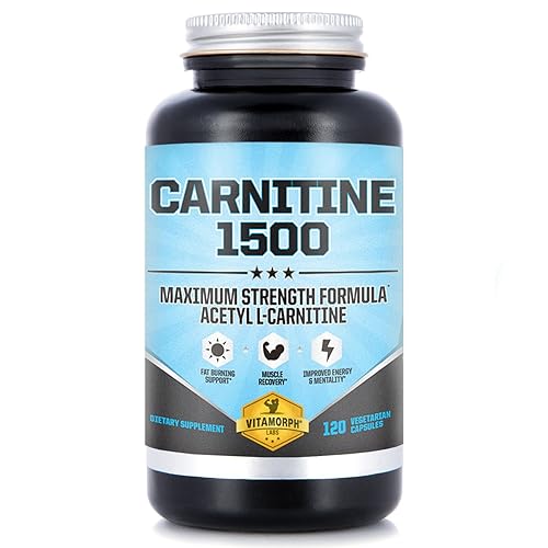 l carnitine 1500 mg capsules Amazon.com: NaturaLife Labs Acetyl L-Carnitine (ALCAR) 1500 mg per Serving  – 100 Capsules – Non-GMO, Gluten-Free, Vegan : Health & Household main image 1