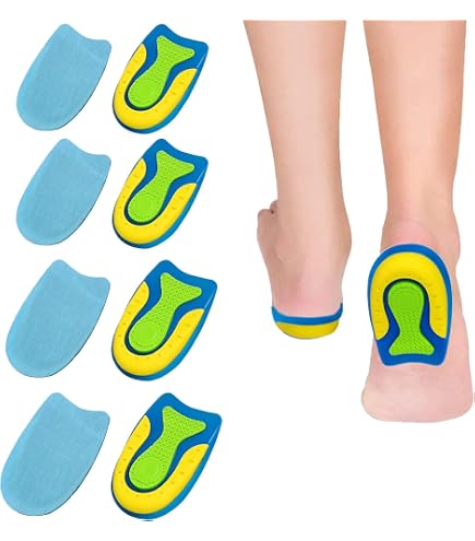 Medipaq Silicone Gel Heel Cups - Orthotic Inserts For Plantar Fasciitis, Heel Pain, Flat Feet 4 thumbnail image