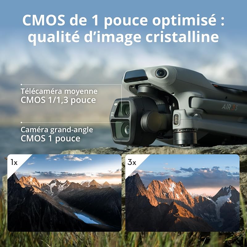 Air 3S (RC-N3), drone 4K à double caméra