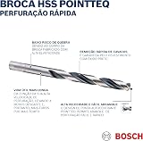 Bosch PointTeQ HSS Twist Drill Bit Set 10 pcs 6.5 x 63 x 101 mm view 3