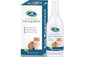 YEOWWW! Cat Deterrent Spray Indoor, Cat Repellent Indoor for Cat and Kitten, Cat Scratch Deterrent Training Aid for Furniture, Sofas, Rugs, Curtain, Cat Deterrent Indoor and Outdoor, Protecting Furniture