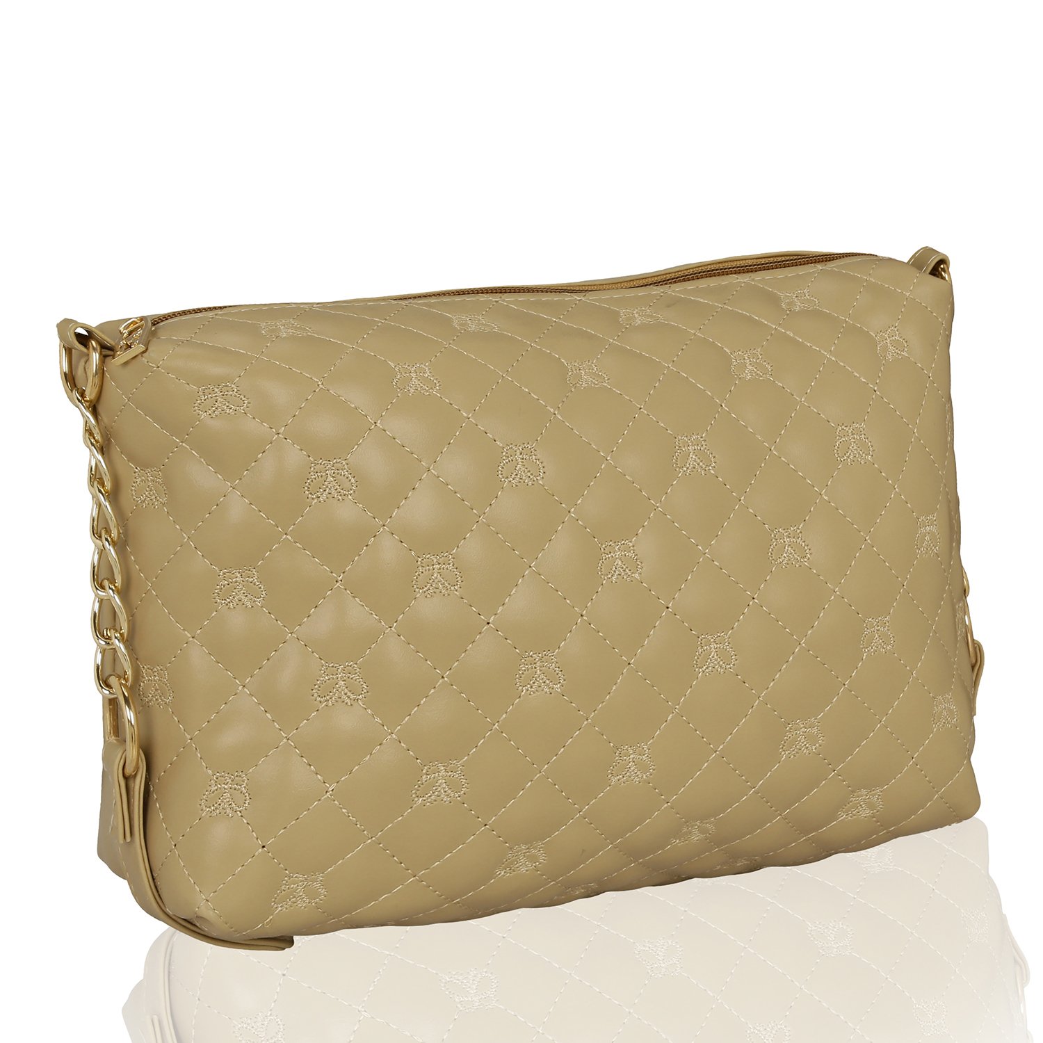 kleio stylish quilted sling bag for girls/women