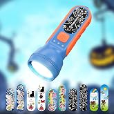 ETENWOLF L1 Rechargeable Flashlight for Kids with Fun DIY Stickers | 6 Light Modes, Stepless Dimming, 1500mAh USB-C Battery, IPX5 Water-Resistant; Camping, Home, Emergencies &amp; Halloween Gifts