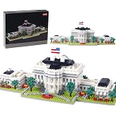 1525PCS White House Architectures Micro mini Building Blocks sets(Gift Box) | Creative Ideals Palace Decoration Collection,Not compatible lego Architecture,Perfect Present for 14+ boys,girls or Adults